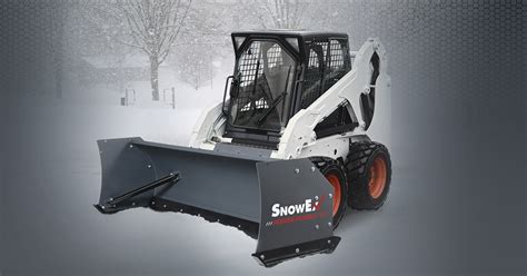 how to make a skid steer plow|snowex plows for skid steers.